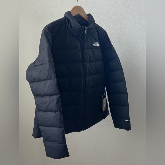 THE NORTH FACE Women Minoqua Puffer 550-Down Jacket Black - Picture 2 of 11